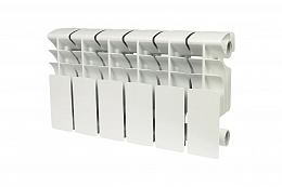 Радиатор алюминиевый ROMMER Plus 200х100 ( 6 секц.)