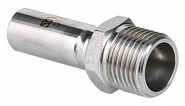 Вставка резьбовая VALTEC, нержавеющая сталь с нар.р. 42х1 1/2"