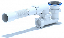 Сифон Ани д/д регулир 1 1/2"**40 с тр 40-50(40)                