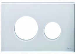 Лицевая панель TECEloop modular, стекло, белый