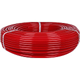 Труба STOUT PEX-a 16х2,0 (бухта 100м) из сшитого полиэтилена с кислородным слоем, красная