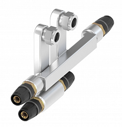 Комплект гарнитур для подключения "из стены" 16 х 15 х 16 TECElogo