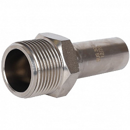 Вставка резьбовая ROMMER, нерж. сталь с нр.р. 18х3/4"