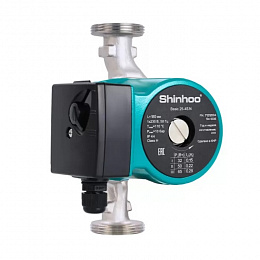 Насос циркуляционный SHINHOO BASIC 15-7S N 130 1x230V (нерж. корпус)