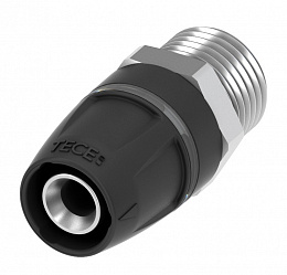 Соединение прямое с ниппелем 16 х 1/2'' TECElogo /нерж.сталь/