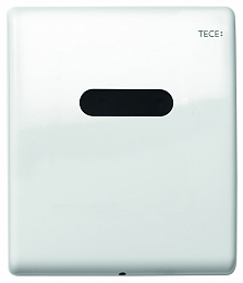 Панель смыва с инфракрасным датчиком д/ писсуараTECEplanus Urinal 6 V-Batterie, белый глянцевый