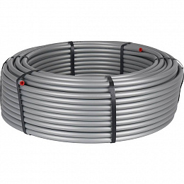 Труба STOUT стабильная PE-Xc/AL/PE-Xc серая 16х2,6 (100м) 