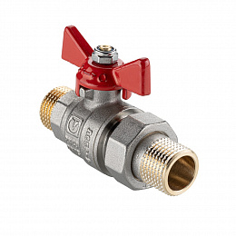 Кран шар. ValTec BASE-ГОСТ "амер." 1/2" НР-НР  DN15, PN40