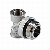 Тройник коллекторный 1"х1/2"х1/2" с вращающимся штуцером