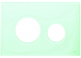 Лицевая панель TECEloop modular, стекло, светло-зеленый