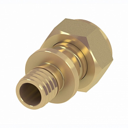 Соединение прямое с накидной гайкой 20 х 1/2'' TECEflex