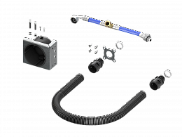 Монтажн.комплект д/подключ. сидения-биде Geberit AquaClean 8000/8000plus