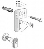 Комплект настенныx креплений для радиаторов Ventil от 1800 (1415109)