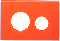 Лицевая панель TECEloop modular, стекло, оранжевый