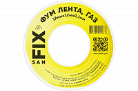 ФУМ-лента 12х0,1х12 м плотность 0,7, газ SANFIX
