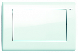 Панель смыва с одной клавишей TECEplanus, цвет белый глянцевый
