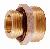 Ниппель редукционный 1/2" x 3/4" (Евроконус)