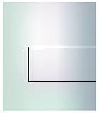 Панель смыва д/писсуара металлическая TECEsquare Urinal, цвет белый