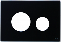 Лицевая панель TECEloop modular, стекло, черный