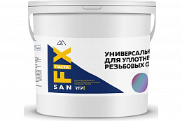 Паста универсальная для уплотнения резьбовых соединений, графит 450мл SANFIX 
