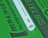 Труба стекловолокно PN20 SDR7,4 Ø 63х8,6 белая RTP