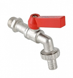 Кран шар. ValTec со штуцером 1"