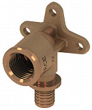 Уголок с настенным креплением 20 х 1/2'' бронза TECEflex