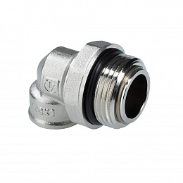 Отвод коллекторный 3/4"х1/2" с вращающимся штуцером